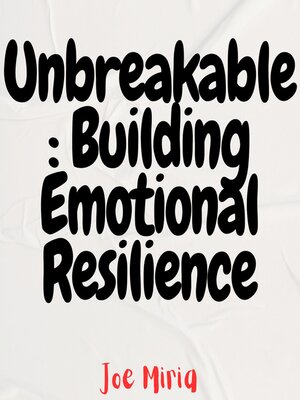 cover image of Unbreakable